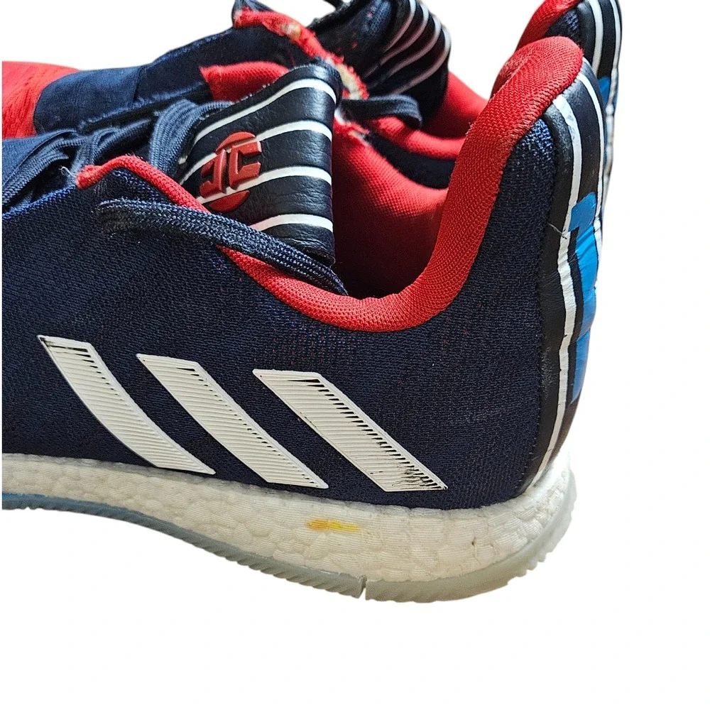 Adidas Harden Vol.‎ 3 Legend Ink Power Red Navy Mens 12 Rockets 90s Jersey